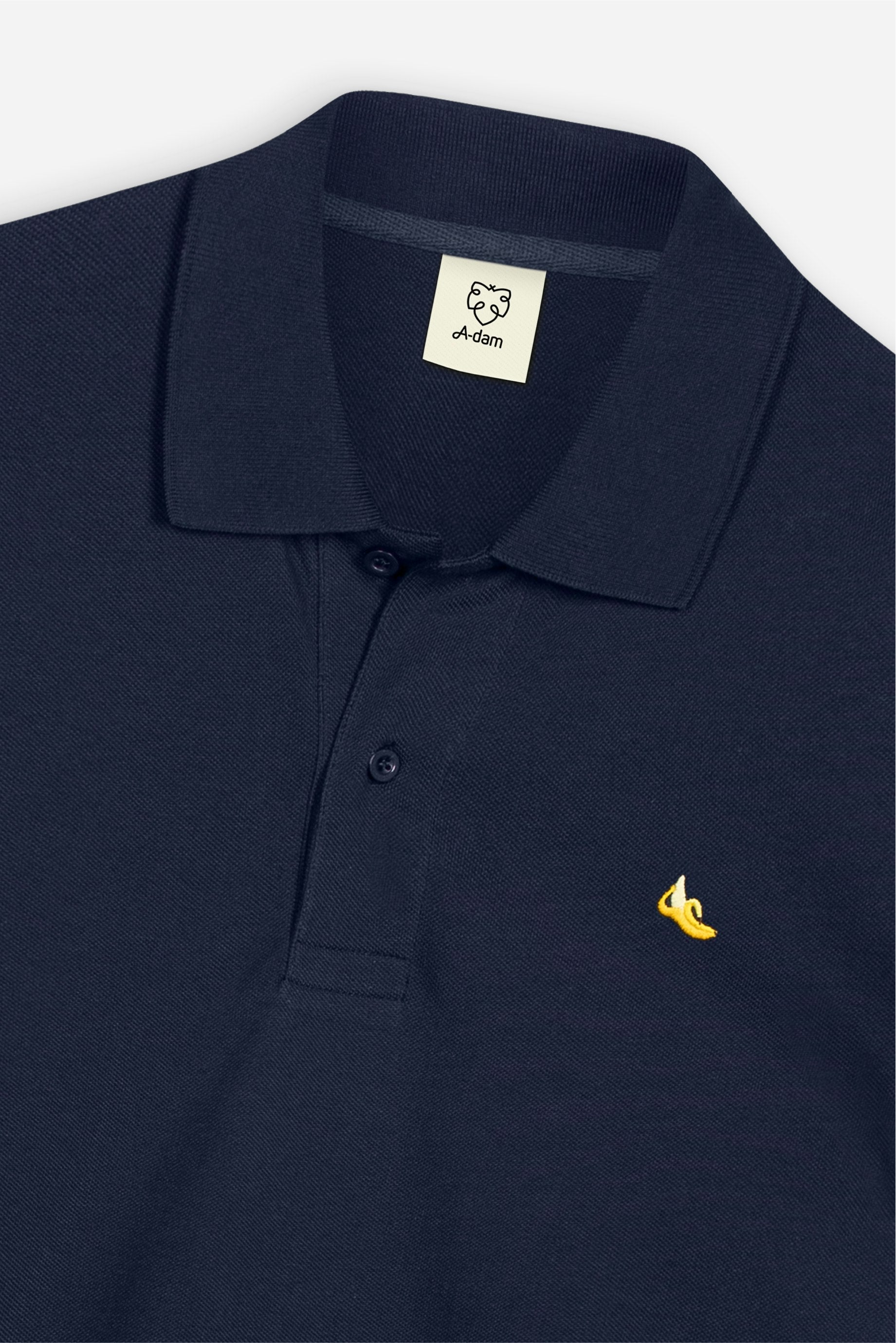 aLORS paris Polo shirt【Nectar】Banane Navy Sexy Banana | A-dam