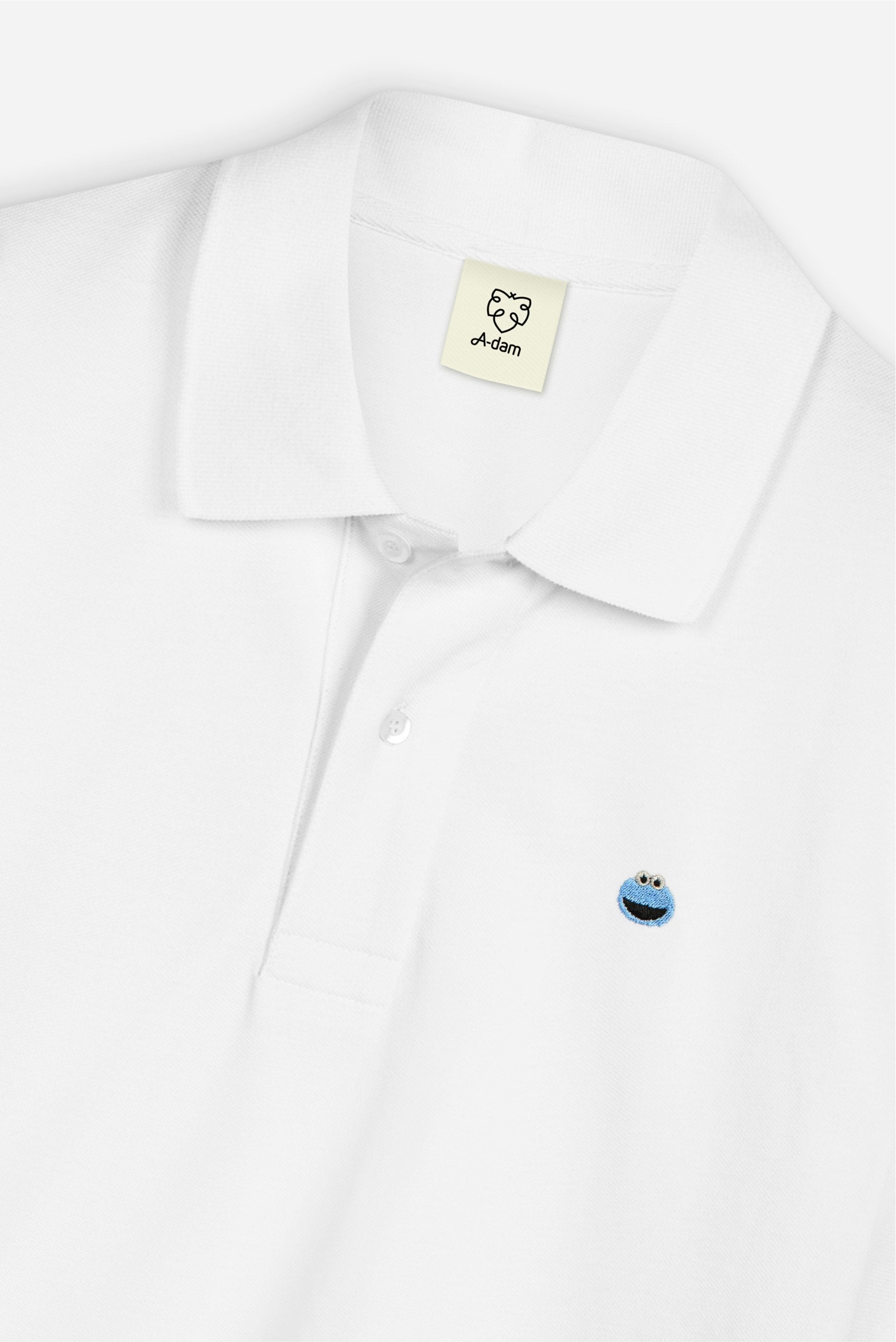 White Cookiemonster A dam white-cookiemonster-a-dam